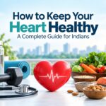 Heart health management through a healthy lifestyle, balanced nutrition, regular exercise, and weight management for overall wellness.