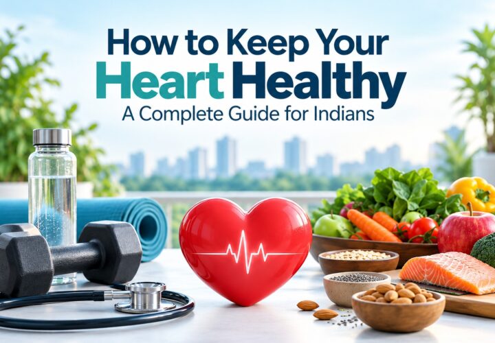Heart health management through a healthy lifestyle, balanced nutrition, regular exercise, and weight management for overall wellness.